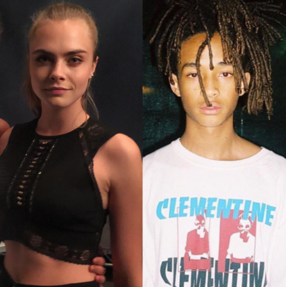 Cara Delevingne, Jaden Smith